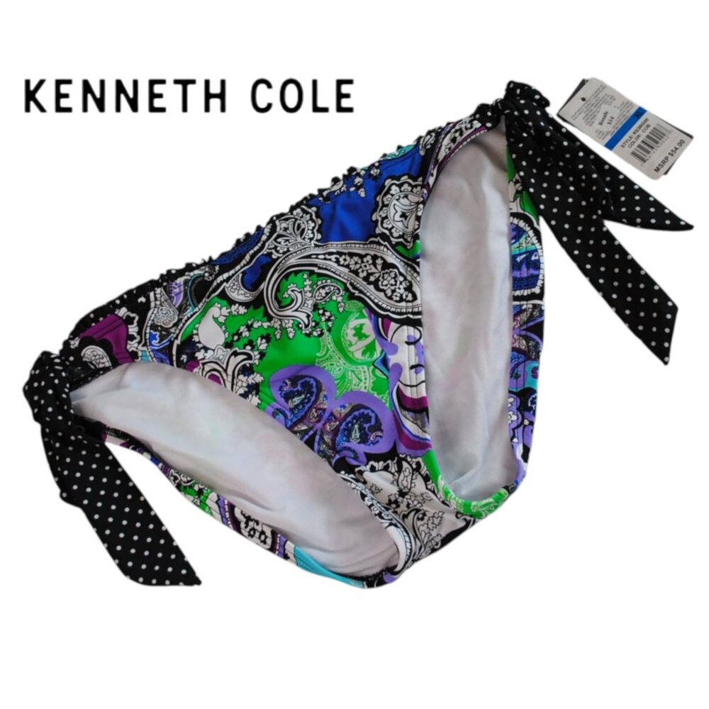 Kenneth Cole XL NWT Multi-Color Bikini Bottom Swimsuit